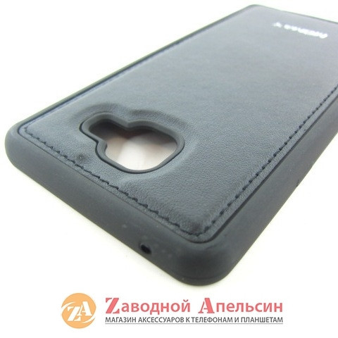 Samsung A710 2016 чехол кожа Momax black Одесса - изображение 6