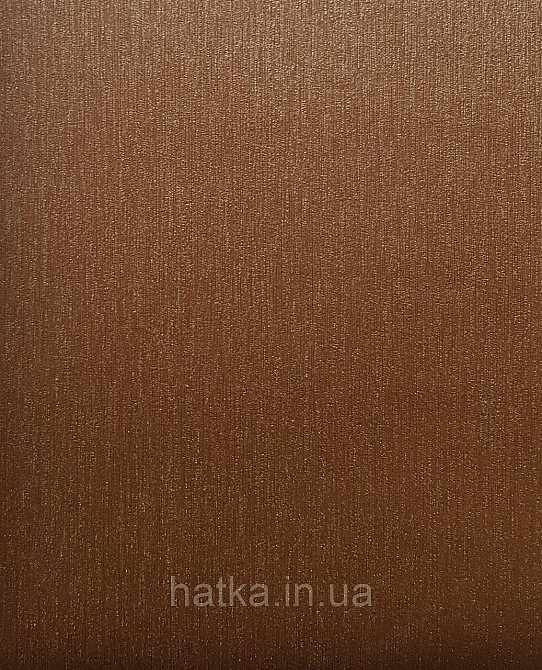 Обои виниловые на флизелиновой основе Rasch Incanto 1.06х10 однотонные тонкая полоска с глянцем терракотовые Киев - изображение 2
