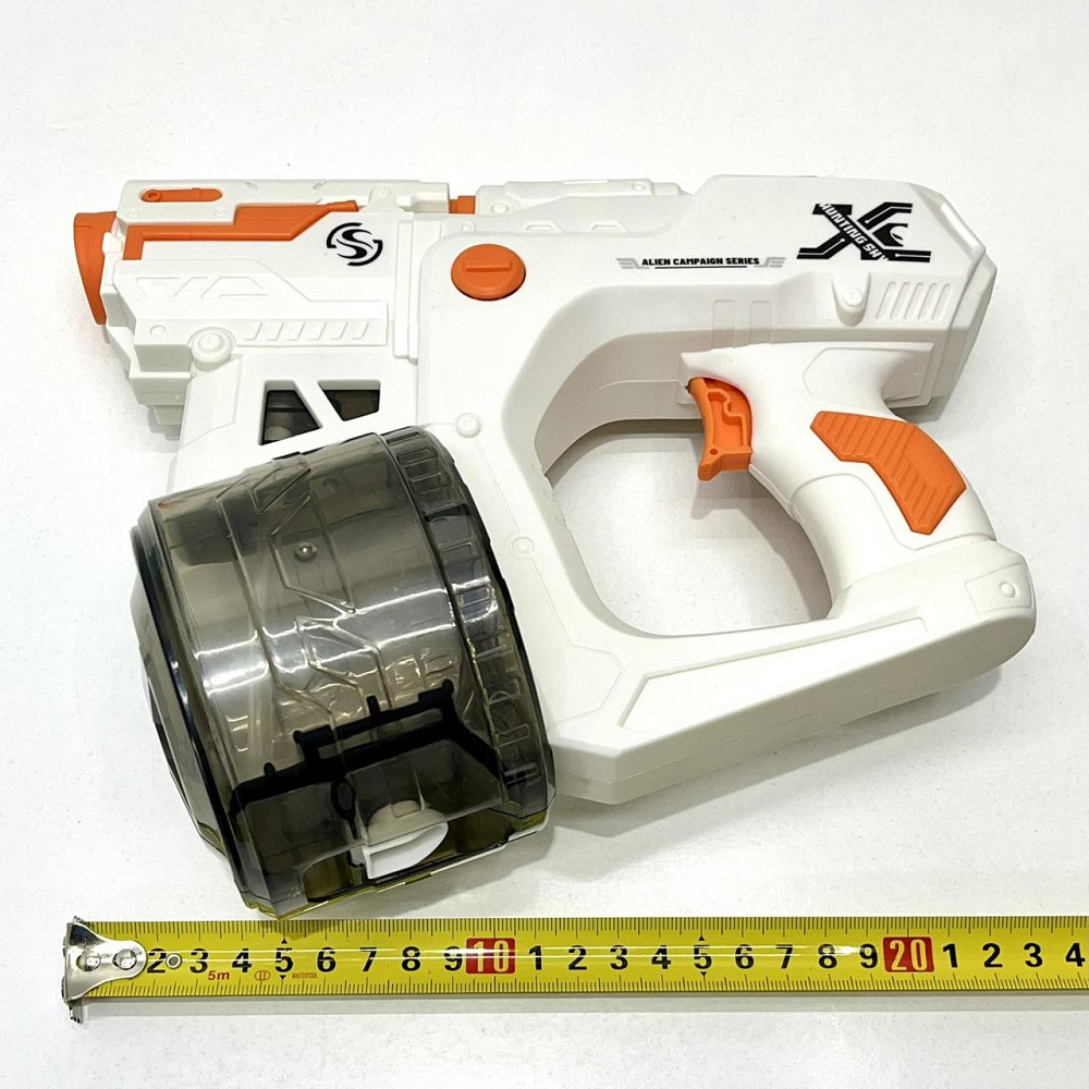 Автомат водяний на акаммуляторі Білий з помаранчевим (8604) Чернігів - фото 2