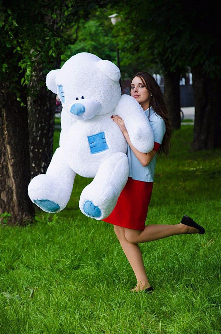 Мягкая игрушка Подарок плюшевый мишка, Плюшевый медведь Потап 150 см Белый Тернополь - изображение 4