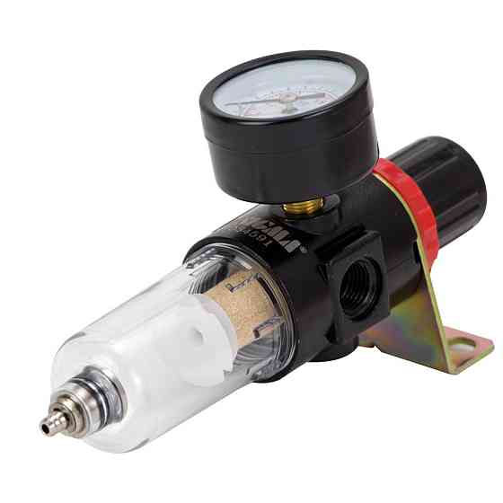 Фільтр-вологовіддільник з редуктором і манометром 500 л/хв 1/4" SIGMA (7034591) Київ