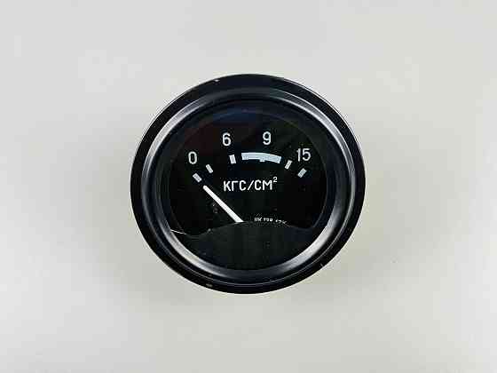 Покажчик тиску масла двигуна механічний 0-15 атм 12В під датчик ММ359 або 19.3829 Мукачево