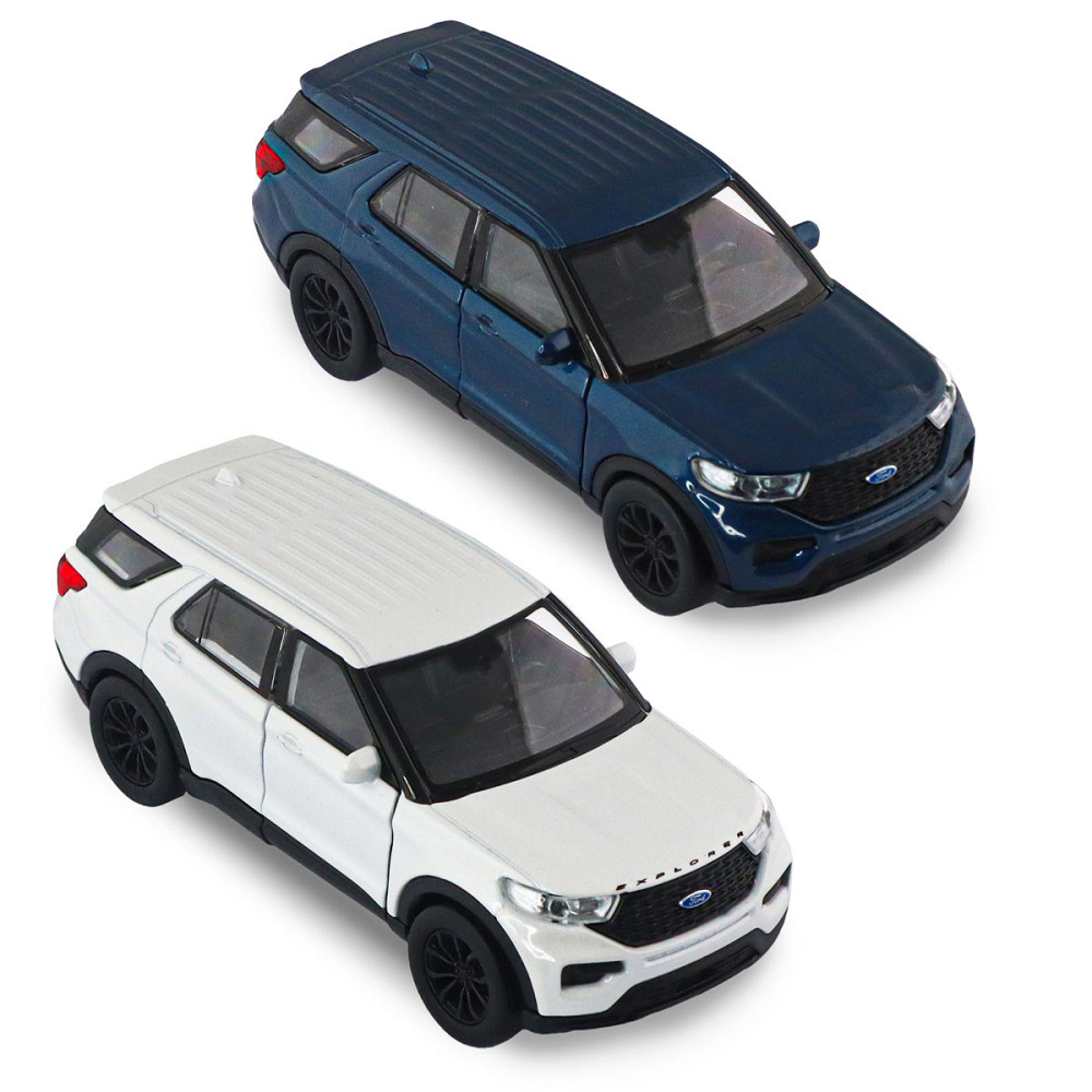 Автомодель - Ford Explorer 2023 (перламутрово-білий, блакитний металік) Днепр - изображение 13