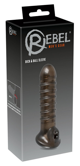 Насадка Rebel Dick-Вібратор Sex Aura Київ - фото 2