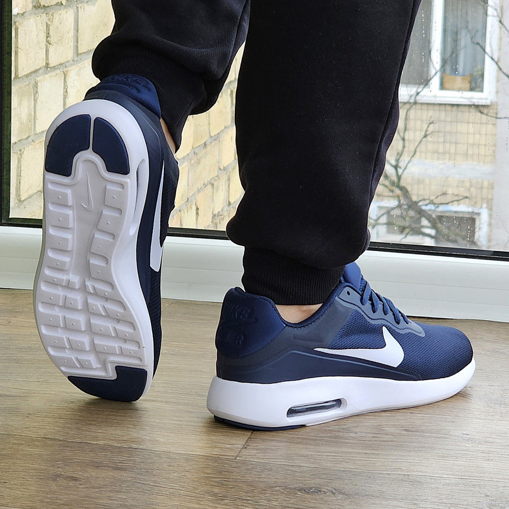 Мужские Кроссовки Nike 90 Синие Найк с Амортизацией Тканевые Летние Сеточка (размеры: 41,42,43,44,45) - 535-4 Днепр - изображение 4