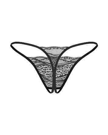 Набір трусиків із доступом Obsessive Bianca 2-pack crotchless thong 2XL/3XL Sex Aura Київ