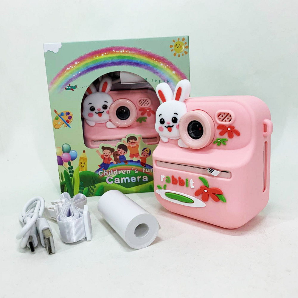 Дитячий фотоапарат селфі з друком фотографій, Дитяча цифрова фотокамера з друком, Фотоапарат для діток IG-55 Львів - фото 6