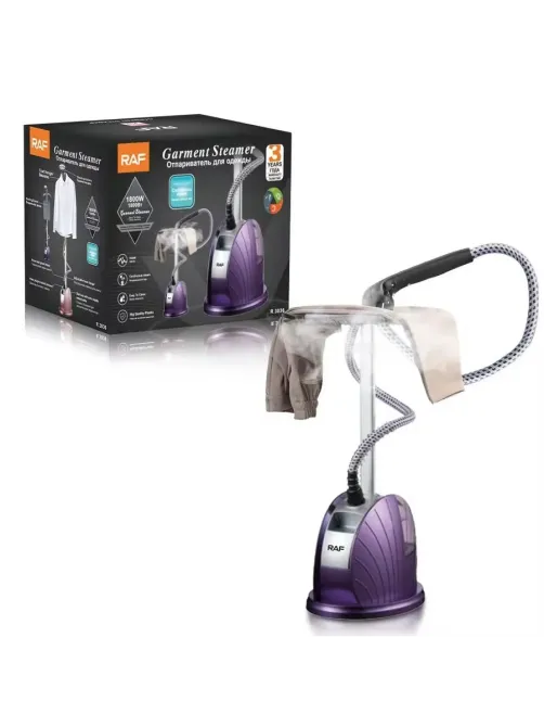 Напольный Вертикальный Отпариватель Domotec/RAF R-3036 1800W резервуар 2.3 л 12 режимов Одеса - фото 3