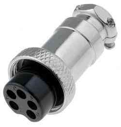 Роз'єм MIC 325 mini (гніздо), під кабель, 5pin, діам.-12мм Полтава