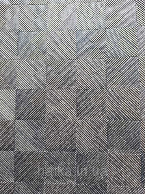 Обои виниловые на флизелине AdaWall Beta1.06х10 геометрия фигуры черные коричневые золотистые 3д 1103-6 Киев - изображение 3