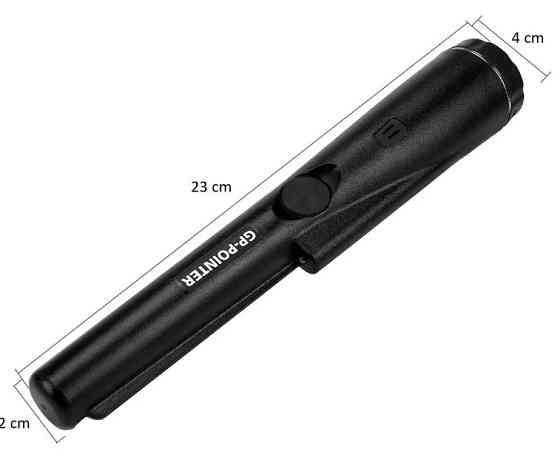 Пинпоинтер GP Pointer + батарейка крона Металошукач (Чорний) Вінниця