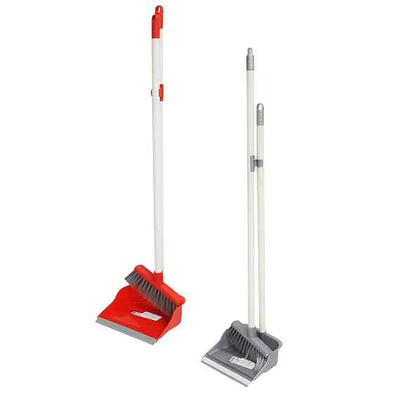 Лентяйка с пластиковой ручкой Эконом (набор совок и щетка) Харьков