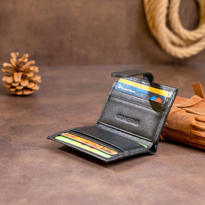 Гаманець ST Leather Чорний (19208) Вінниця - фото 10