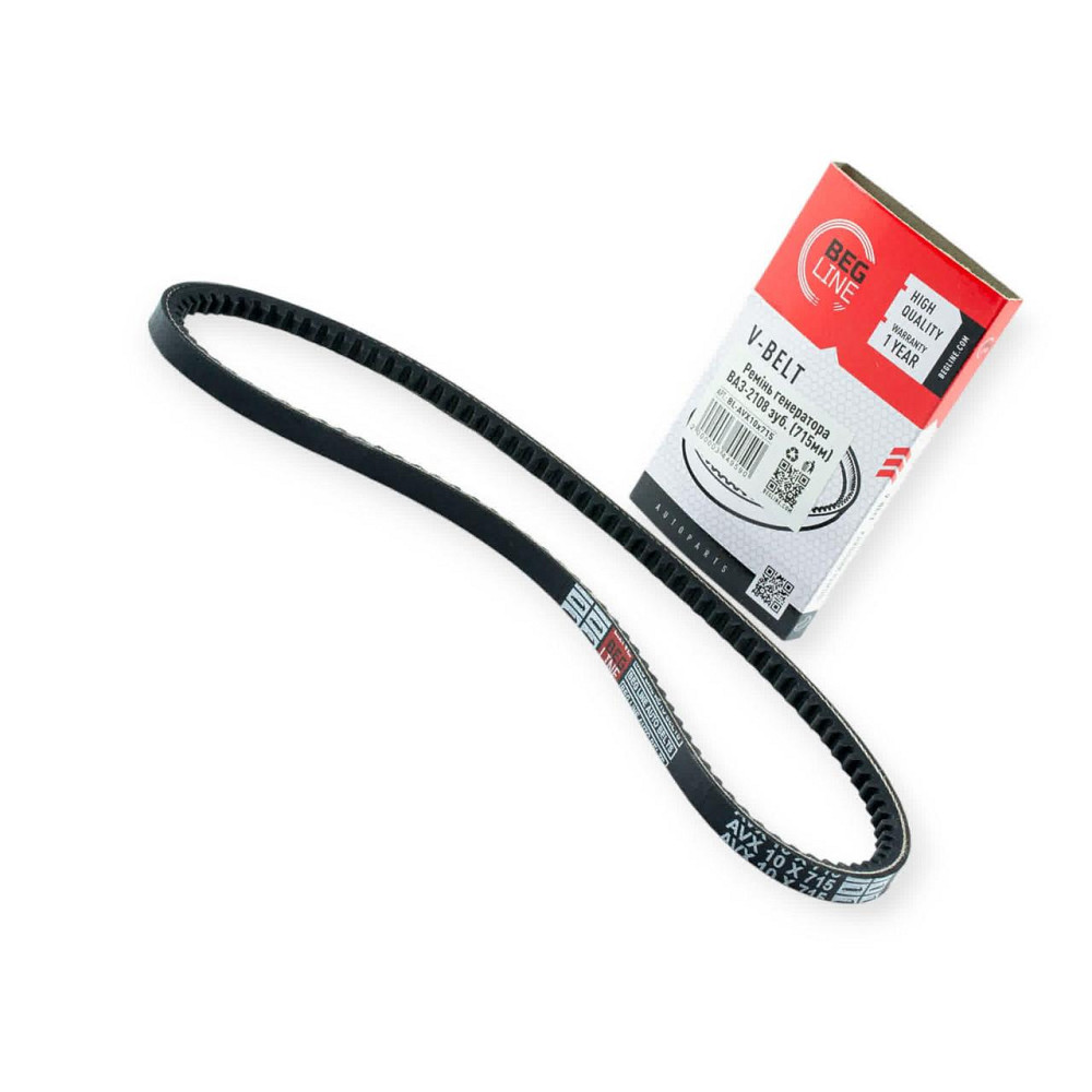 Ремінь 08 (715) зубч генератора Мукачево - фото 1