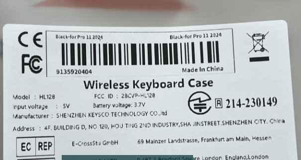 Чохол з Клавіатурою для iPad Pro 11 (2024) Київ - фото 1