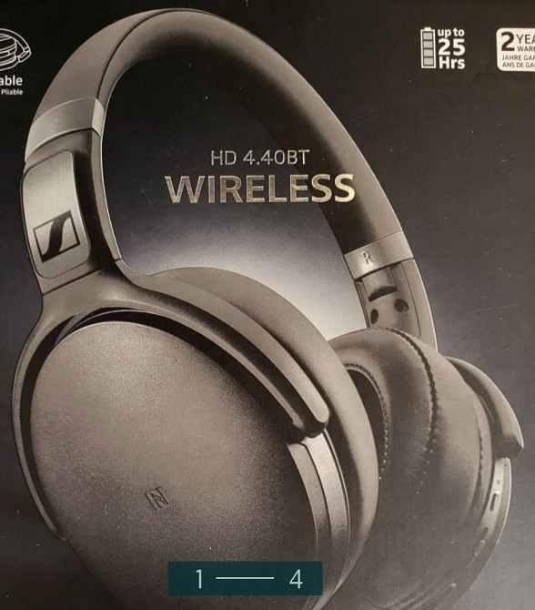 Наушники: Sennheiser HD 4.40 BT Black. Київ - фото 4
