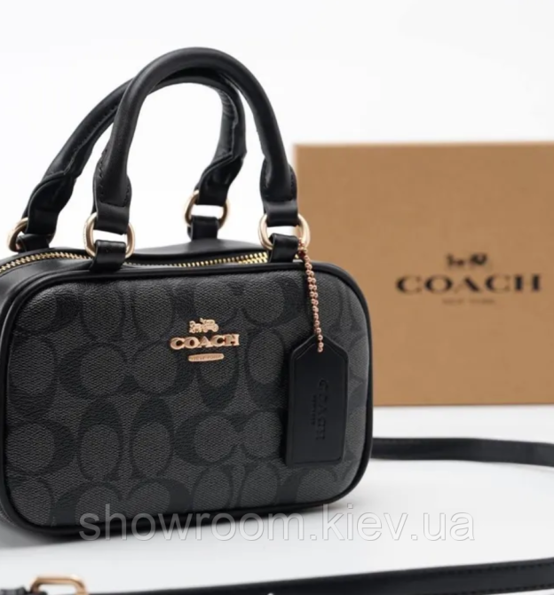 Брендова невелика жіноча сумка Coach Tabby (3537-1) Київ - фото 2