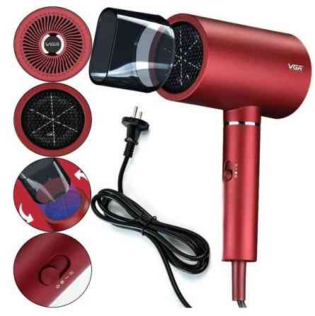 Фен для укладки волос VGR V-431, різні кольори Дніпро