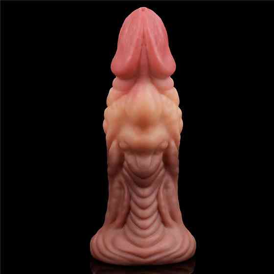 Фалоімітатор 7.0'' Dual layered Platinum Silicone Plug Sex Aura Київ