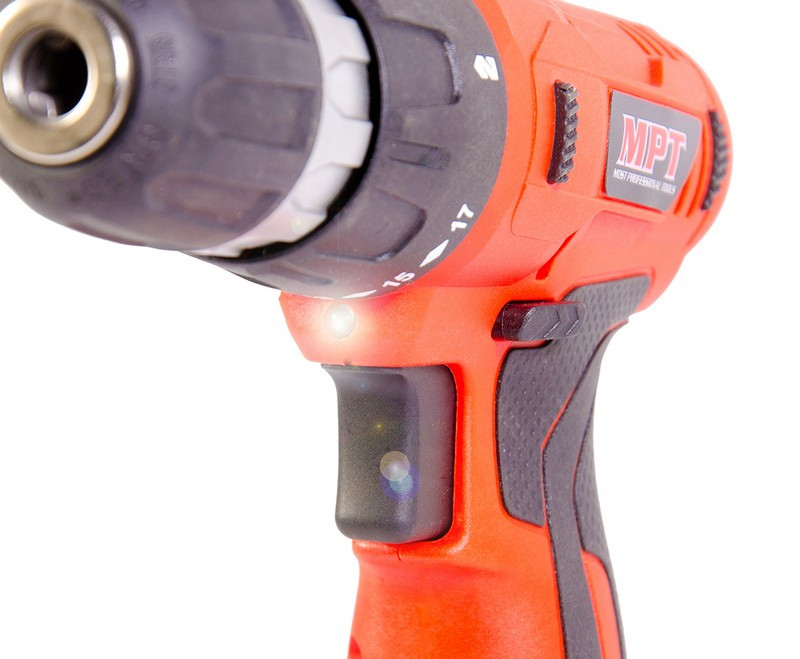 MPT Дриль-шуруповерт акумуляторний MPT 12 V Li-ion 1.3 Аг 0-700 об/хв 0-10 мм 2 АКБ кейс .B2 Коломыя - изображение 7