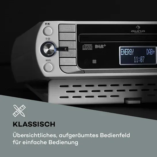 Кухонная магнитола приемник Auna KR-400 CD Bluetooth из Германии Днепр - изображение 7
