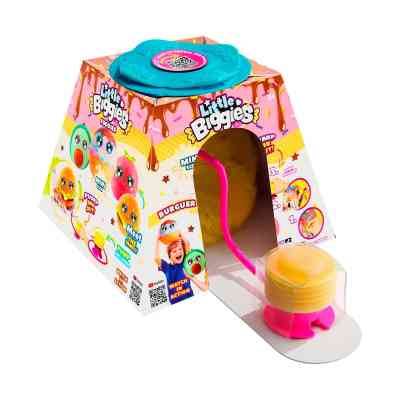 Мягкая игрушка Biggies серии Little Foodies – Бургер (надувная игрушка, насос) (BIG002-BU) Винница