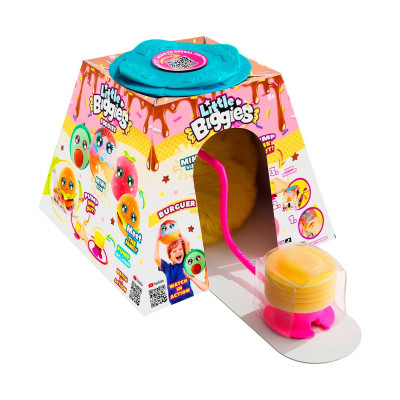 М&apos;яка іграшка Biggies серії Little Foodies - Бургер (надувна іграшка, насос) (BIG002-BU) Вінниця - фото 3