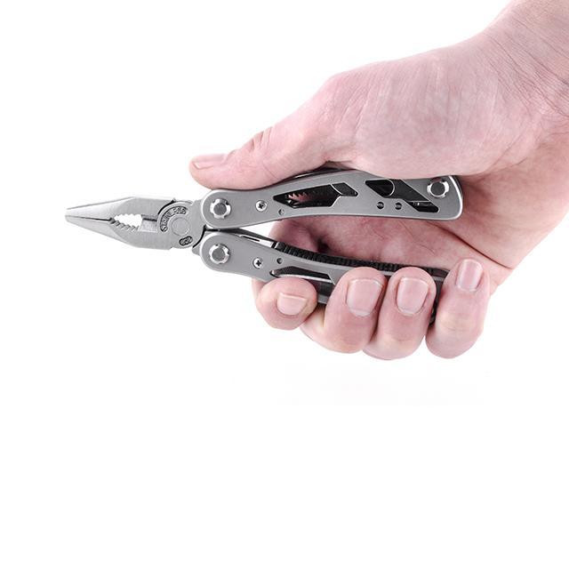 Мультитул INTERTOOL HT-0540 165 мм, 12 в 1, чохол - твій кишеньковий набір інструментів Львів - фото 7