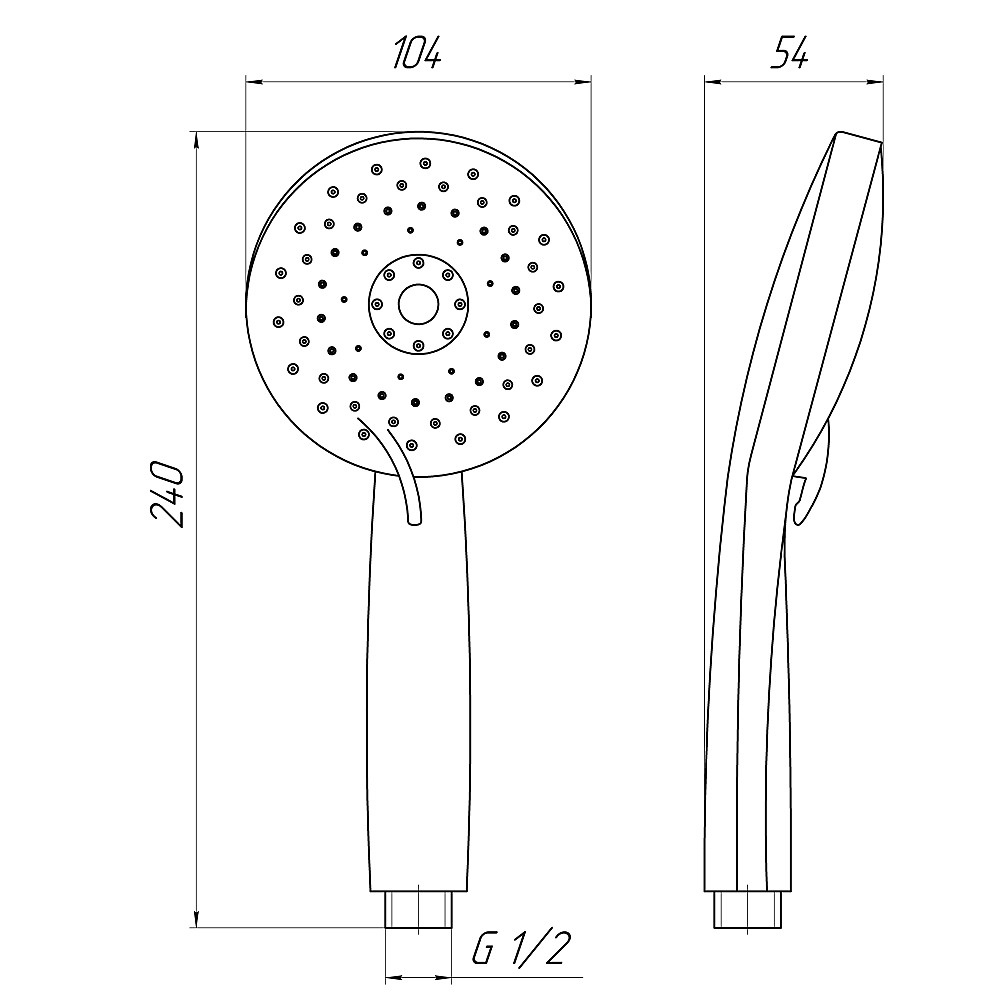 Душова лійка Topaz NF-2205-00-GRAY Киев - изображение 6