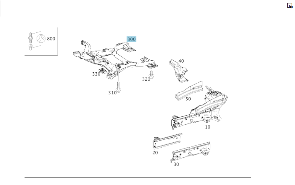 Mercedes-Benz  A2466201200 Передній підрамник CLA Shooting Brake X117 CLA C117 GLA X156 A-class W176 B-class W242 B-class W246 Одеса - фото 2