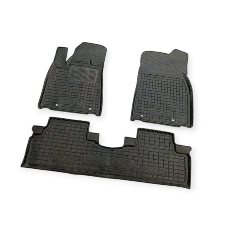 Килимки Lexus RX-350 (2009-2015) (Kанада) борт 2,5 см, з перемичкою салону Мукачево - фото 1