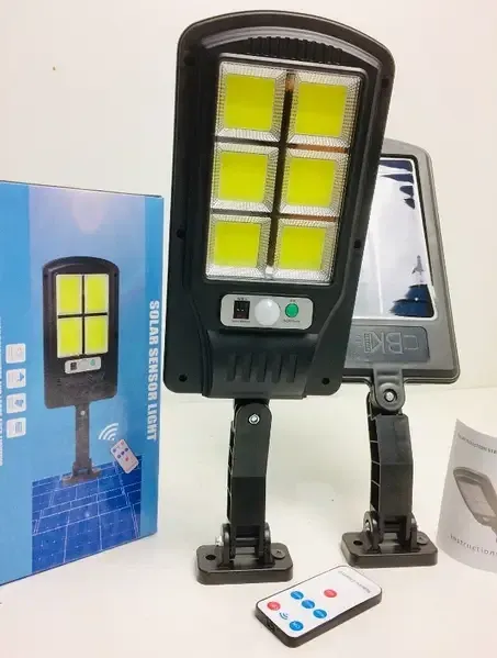 Уличный фонарь на столб solar street light BL BK120-6COB с датчиком движения, 3 режима работы Одесса - изображение 10