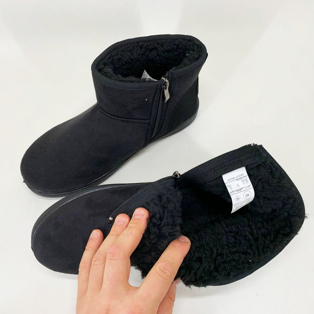 Чоботи рибальські утеплені, Осіннє утеплене взуття, Взуття для роботи на дачі, Бурки низькі JM-60 Львів - фото 4