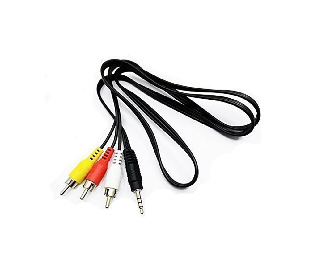 Кабель аудіо/відео Jack 3.5mm M -> 3 x RCA M, 3.0м Вінниця - фото 1