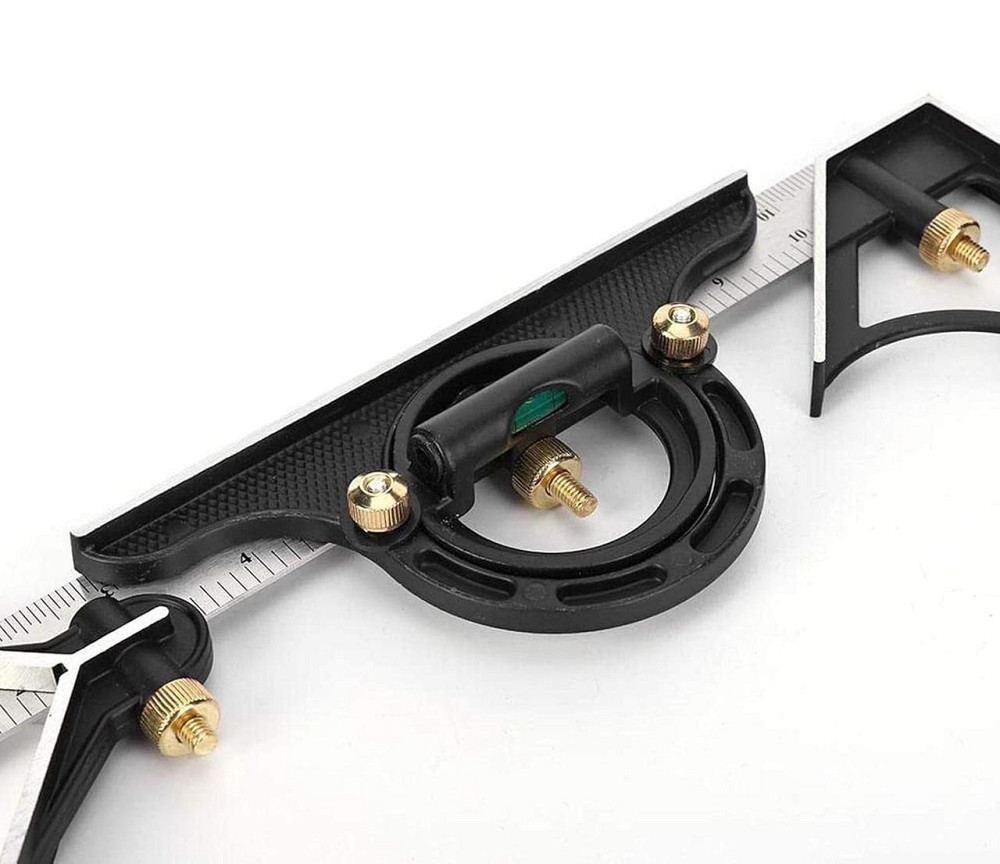 Угломер 3в1 с транспортиром и уровнем, 300мм Киев - изображение 8