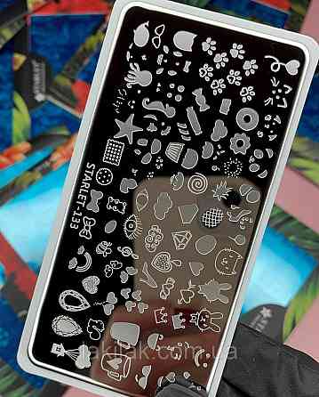 Пластина 133 для стемпінгу Starlet Professional (12х6см) Херсон