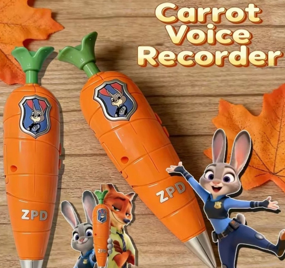 Ручка диктофон морквинка, морква (Джуді, Зоотрополіс, Зверополіс) Харків - фото 6