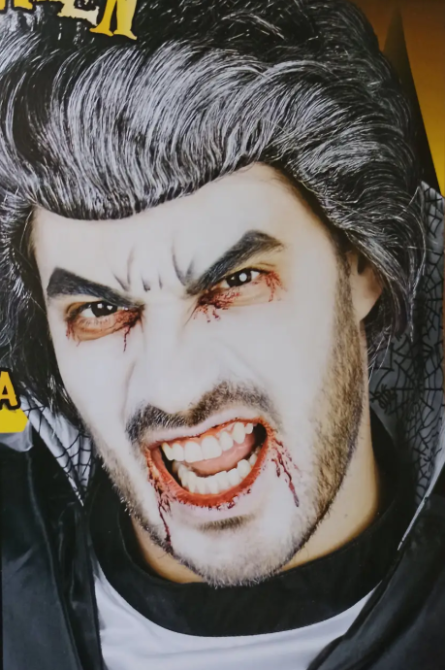 Перука на Хелловін для чоловіків і жінок one size чорно-сірий Київ - фото 3