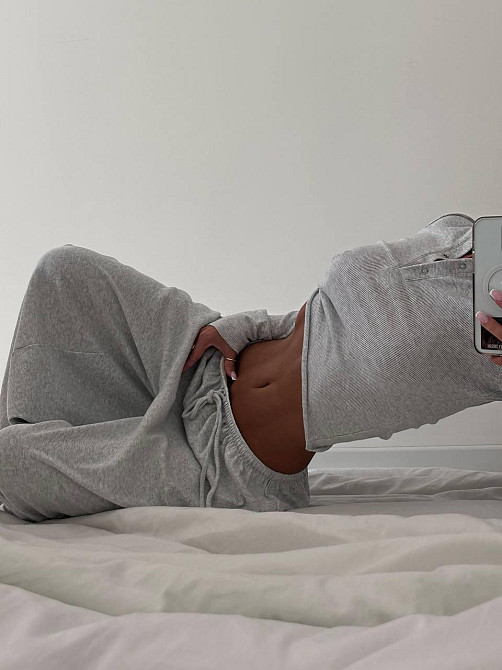 Женский стильный легкий костюм из плотного рубчика Меланж, 42/44 Одесса - изображение 6