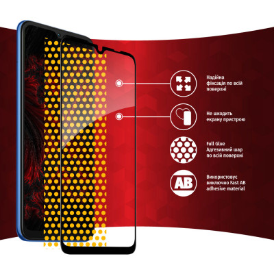Скло захисне Intaleo Full Glue Xiaomi Redmi 10A (1283126537813) Вінниця - фото 6