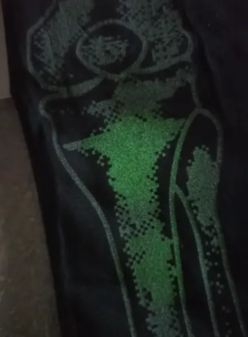 Колготки на Хелловін світні Скелет 40 den чорний M Київ - фото 3