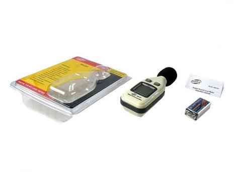 Вимірювач рівня шуму (шумомер) 30-130 дБ BENETECH GM1351 Чернігів