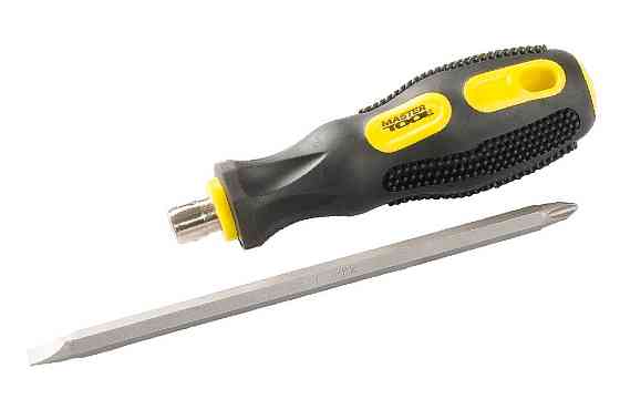 Викрутка MASTERTOOL 2-в-1 РН2-SL6 150 мм 40-0141 Коломыя