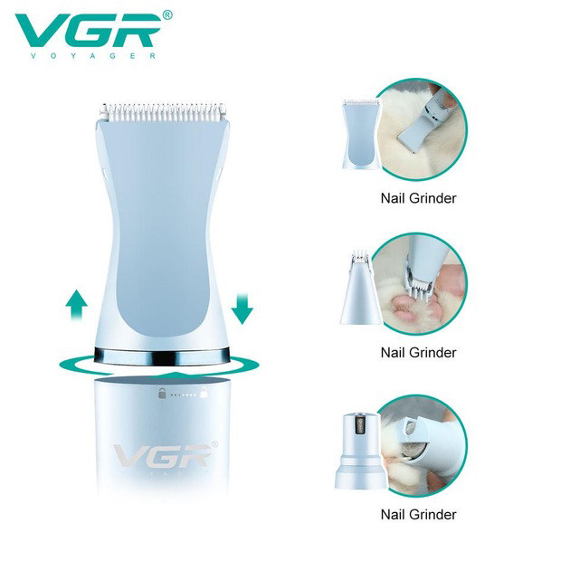 Машинка для стрижки тварин собак і кішок, Набір машинки для стрижки для собак Машинка тример кішок BZ-68 Львів - фото 3