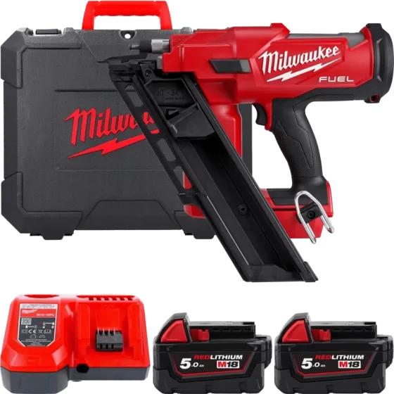 Пістолет цвяхозабивний акумуляторний безщітковий MILWAUKEE M18 FUEL FFNS-502C 4933478302 Одесса