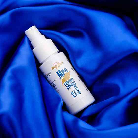 Інтимний спрей-лубрикант для чоловіків - MyLove Man Extreme Potency Med Spray, 50 мл Sex Aura Київ