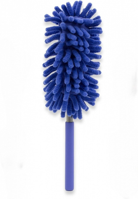 Щетка для уборки пыли пипидастр телескопическая (фиолетовая) Винница - изображение 1