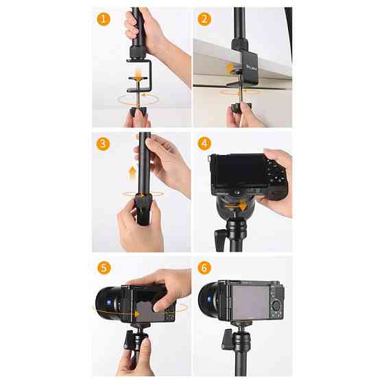 Держатель настольный 86см для камеры лампы Ulanzi VIJIM LS10 Киев