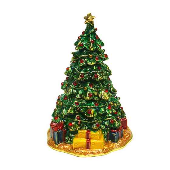 Скринька зі стразами святкова Ялинка Київ