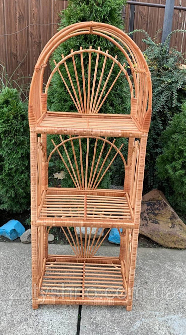 Этажерка плетеная из лозы Киев - изображение 2